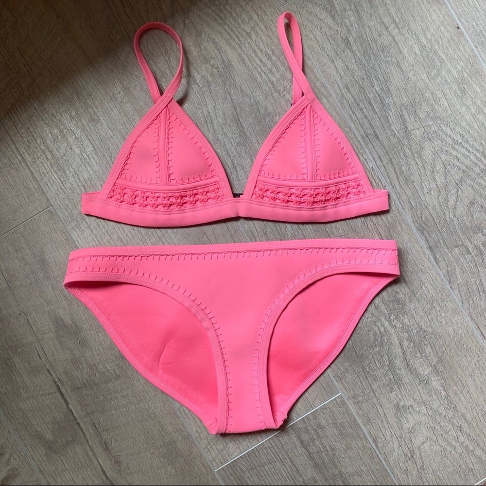 Triangl Neoprene Bikini Set
